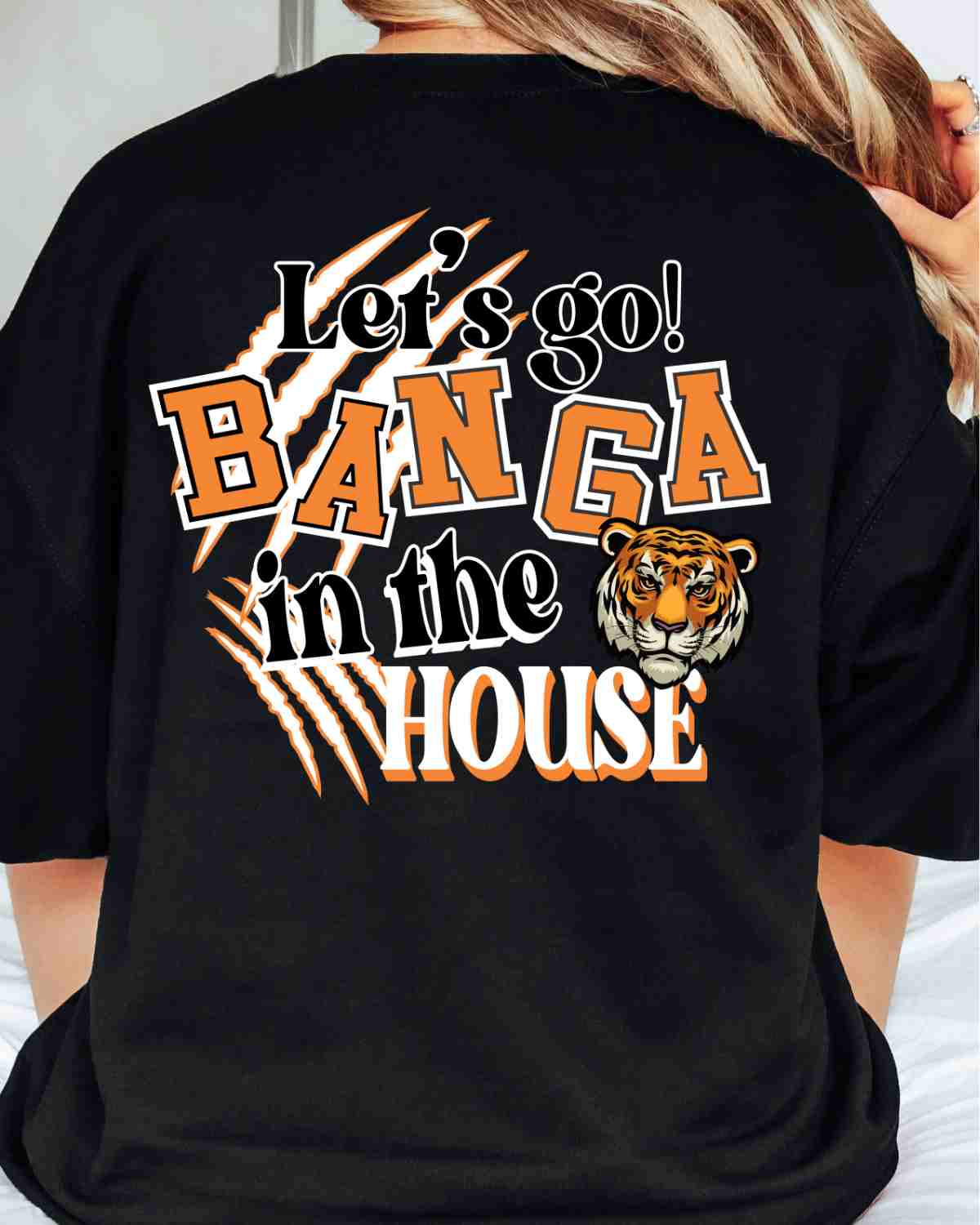 Let's Go Banga In the House DTF Transfer