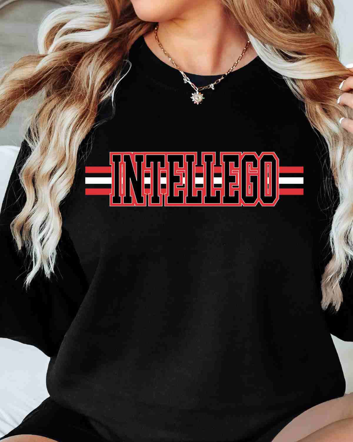 Intellego Word Stripes DTF Transfer