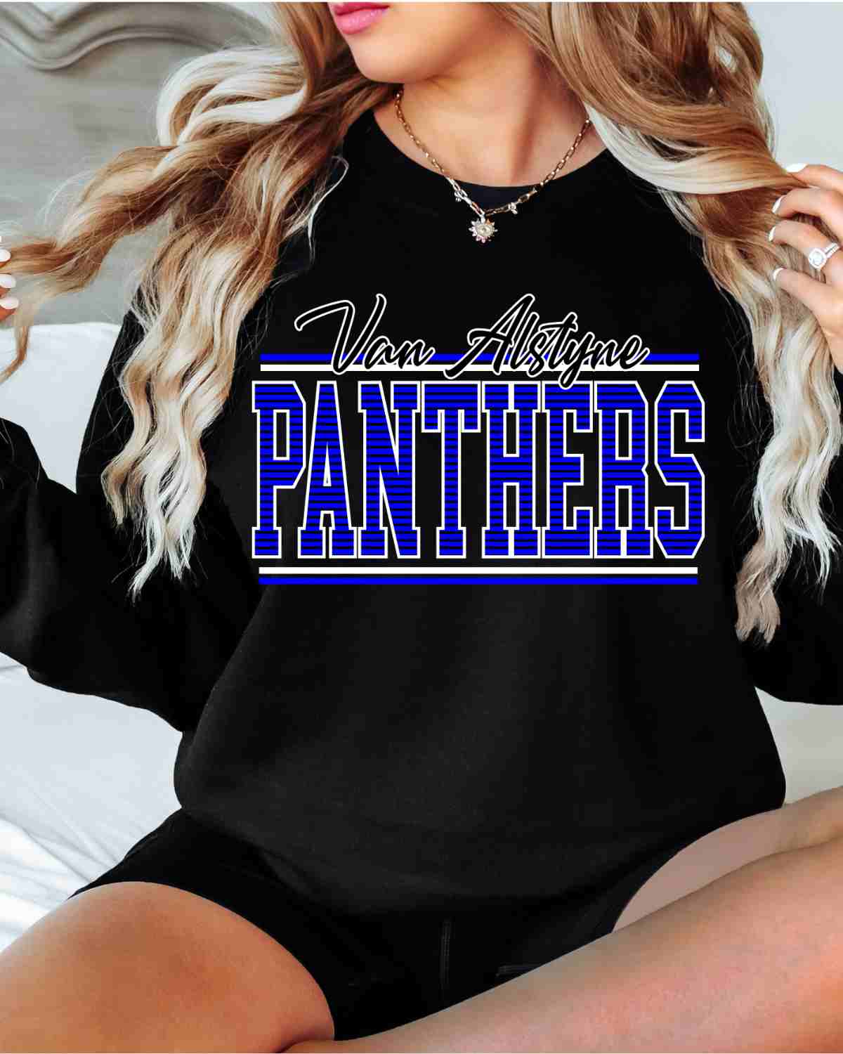 Van Alstyne Panthers Stripes DTF Transfer