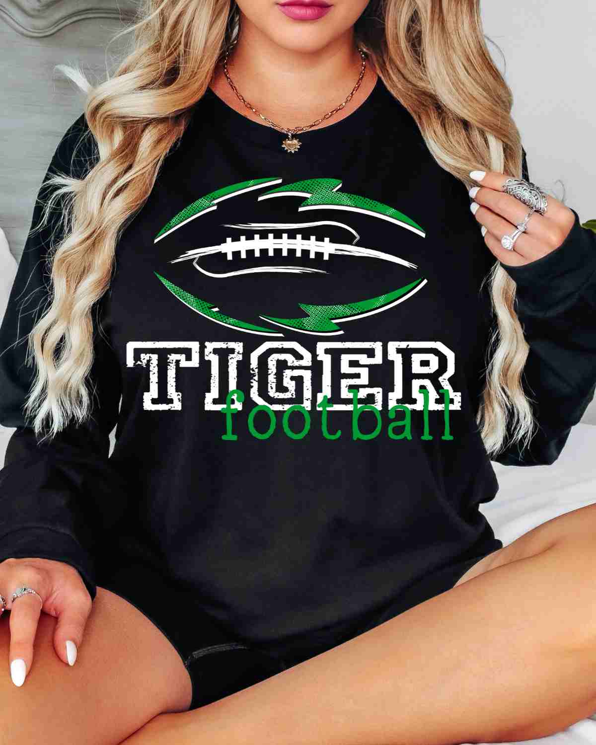 Tiger Football Tribal DTF Transfer