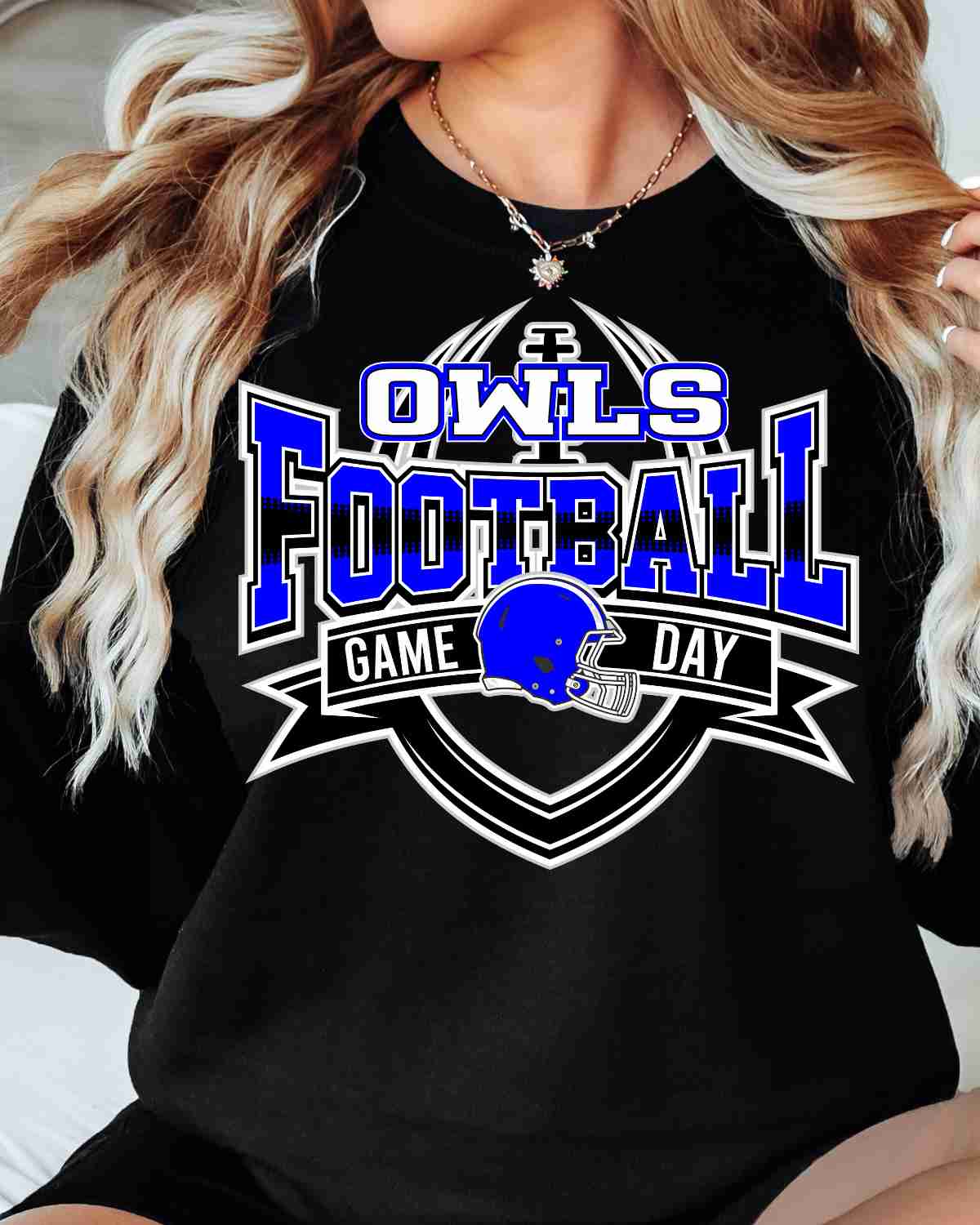 Owls Football Game Day Banner DTF Transfer