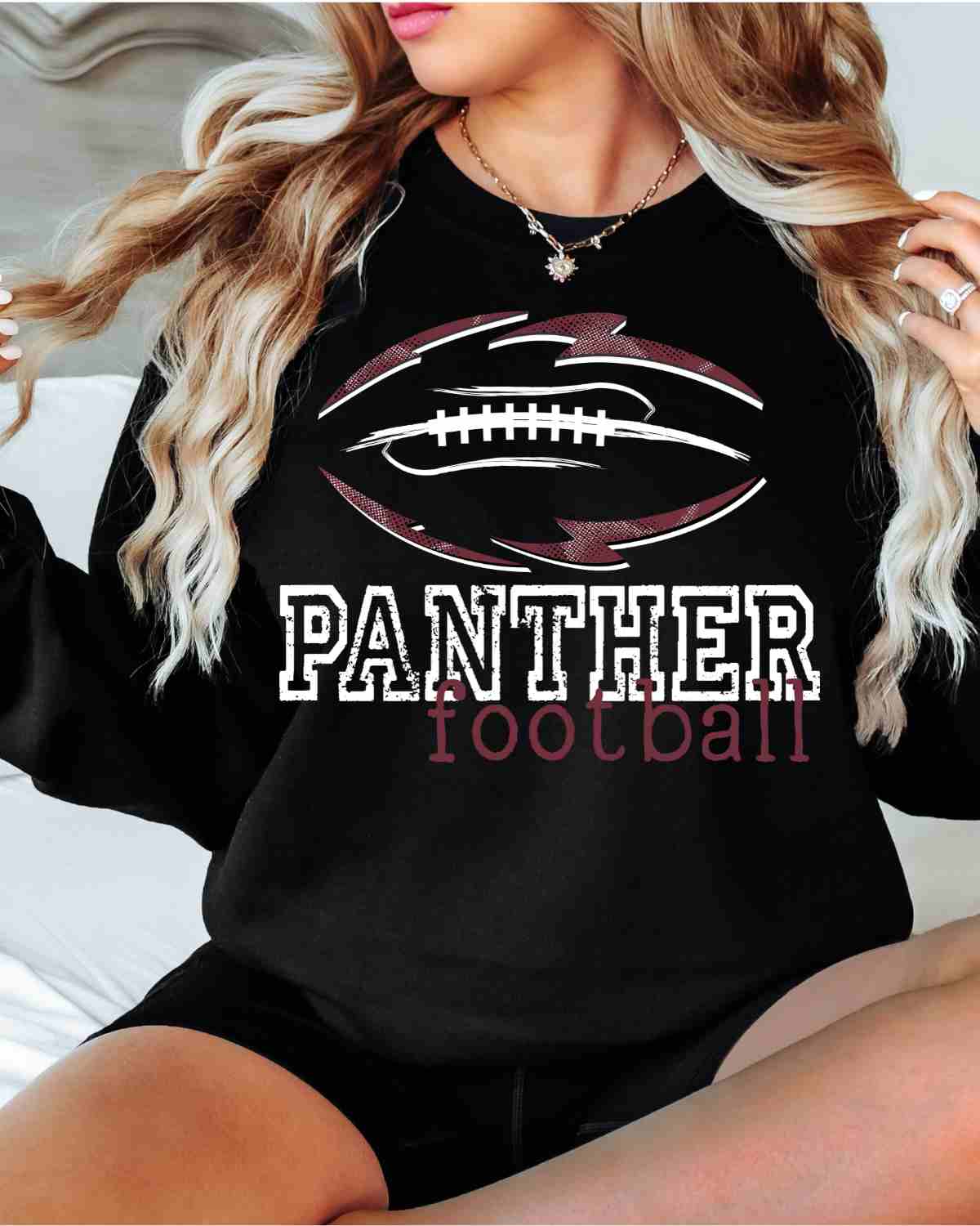 Panthers Football Tribal DTF Transfer