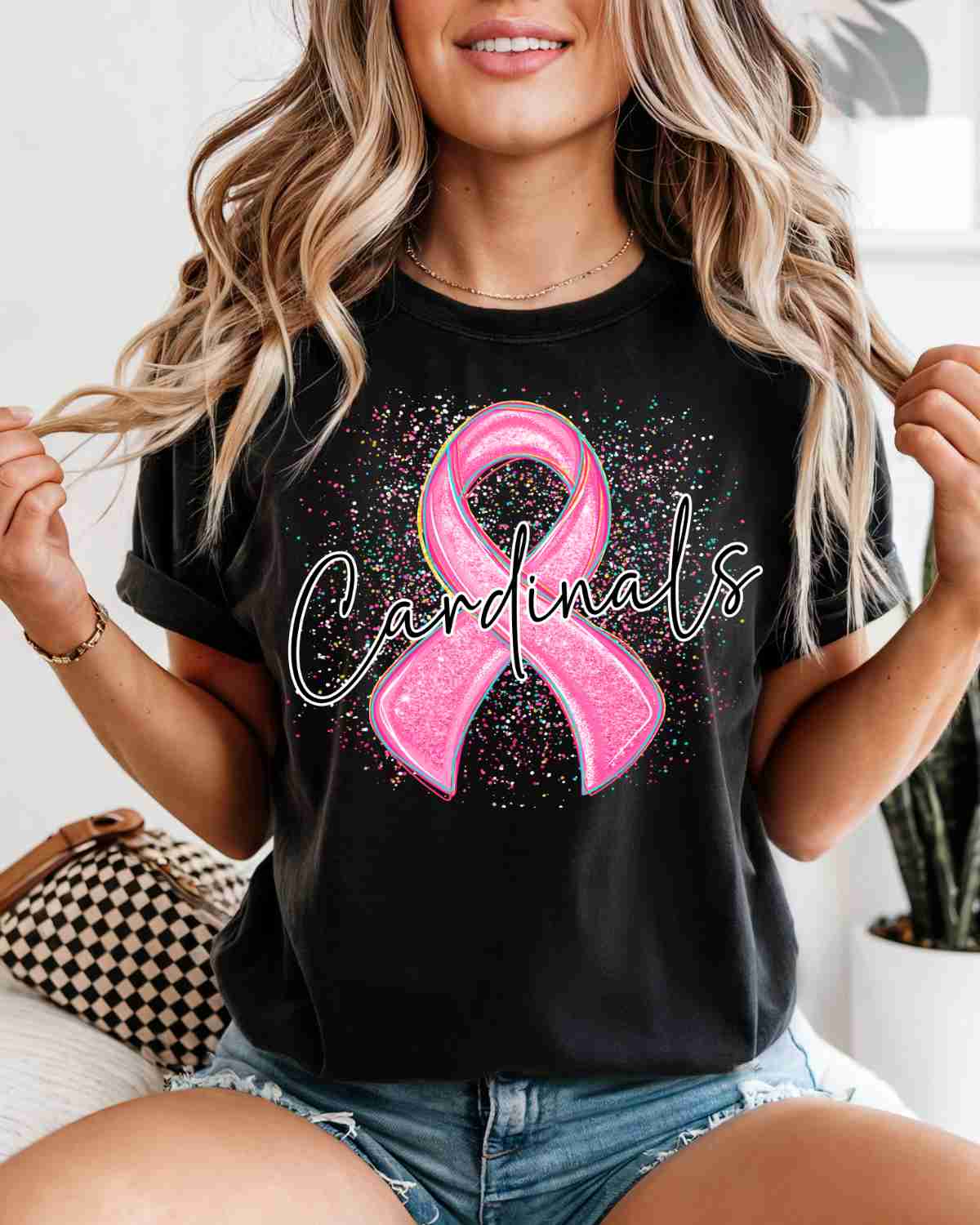 Custom Ribbon Splatter DTF Transfer