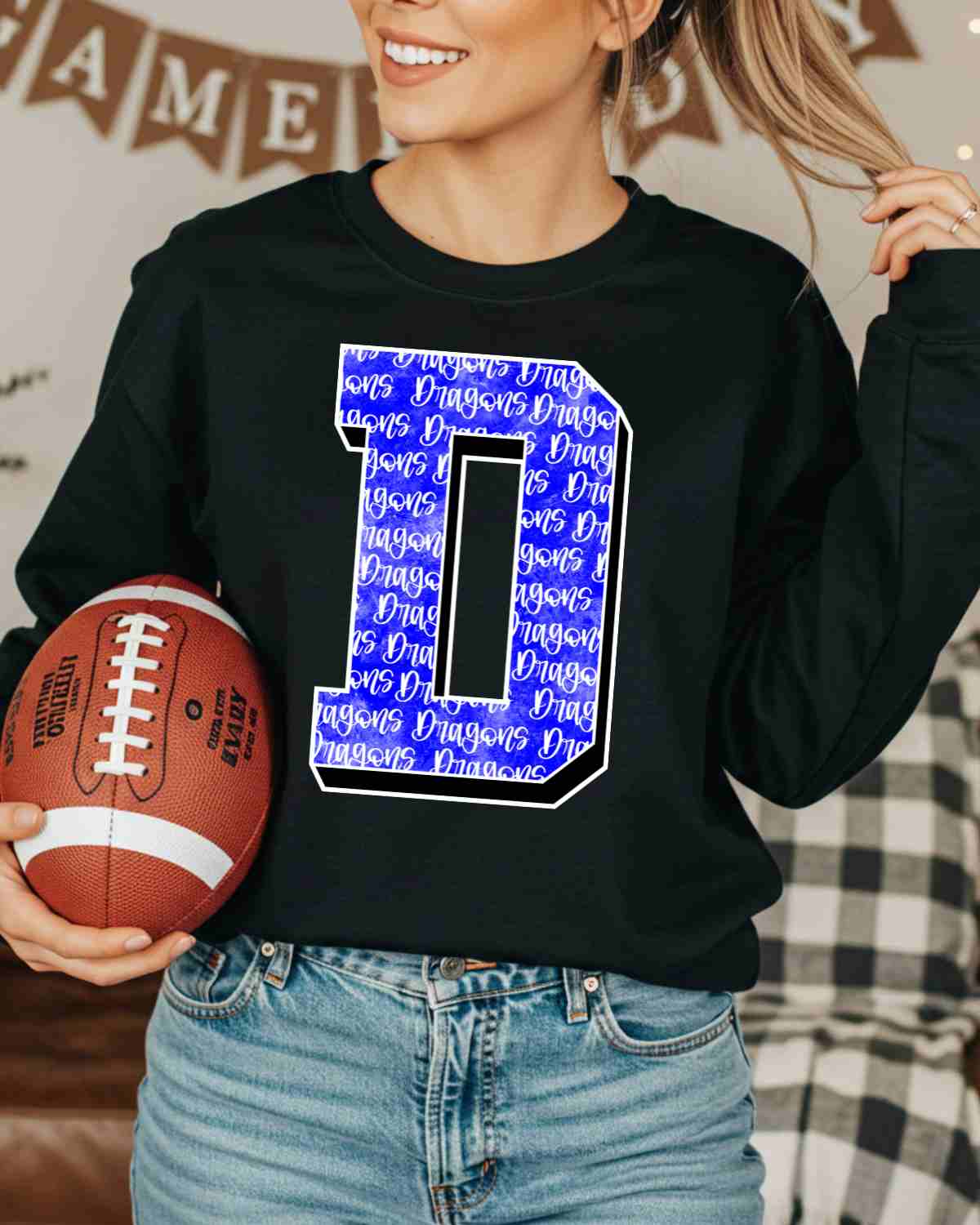 Dragons Word Letter DTF Transfer - Rustic Grace Heat Transfer Company