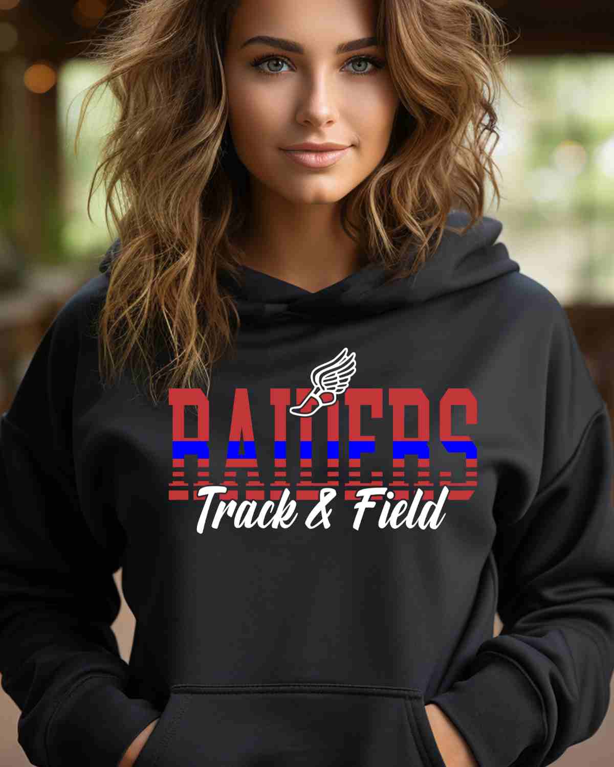 Raiders Track & Field Lines DTF Transfer