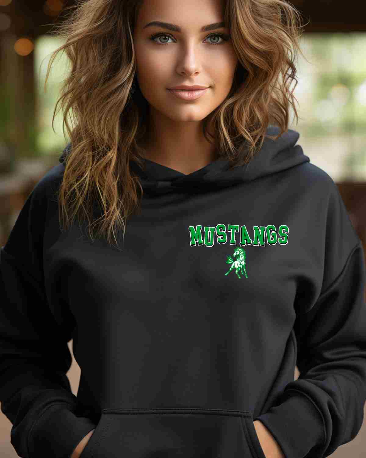 Let's Go Mustangs In the House DTF Transfer