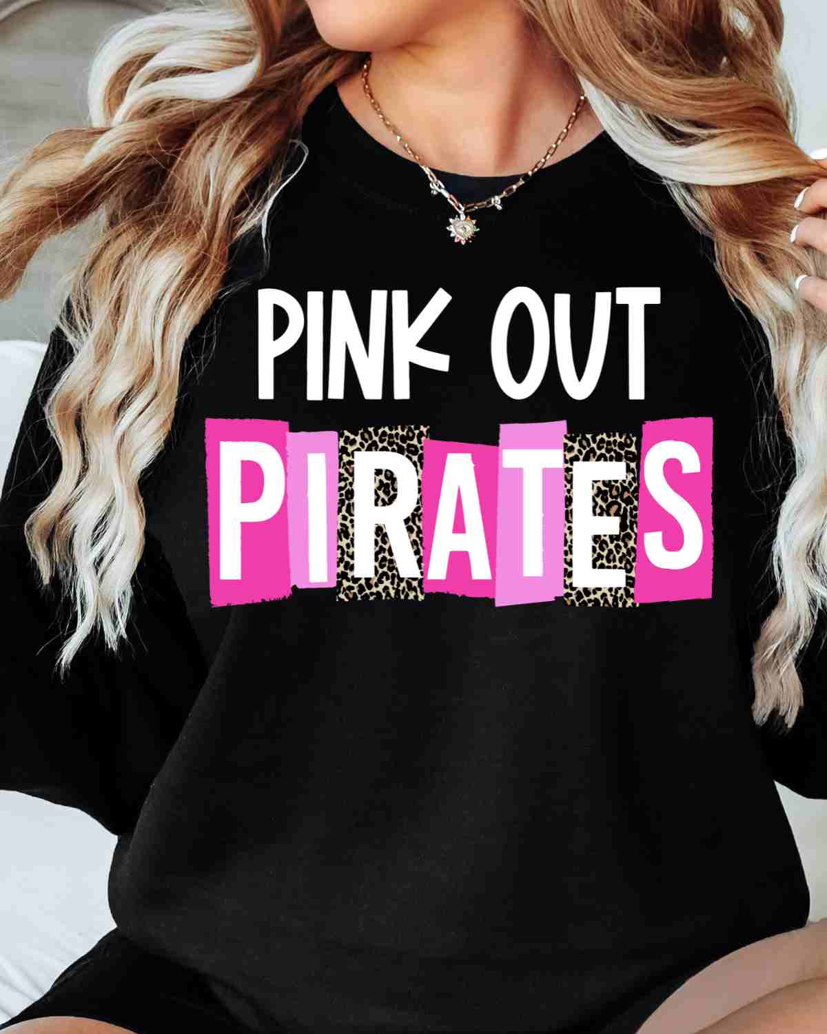 Pink Out Pirates DTF Transfer