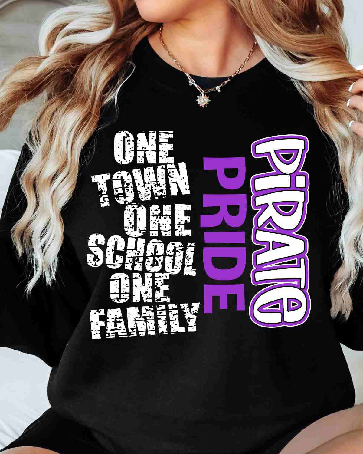One Town One School Pirate Pride DTF Transfer