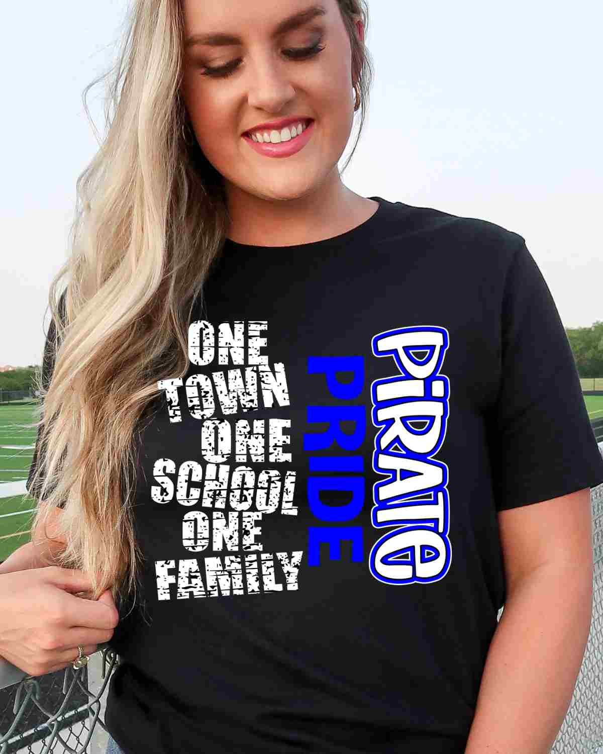 One Town One School Pirate Pride DTF Transfer