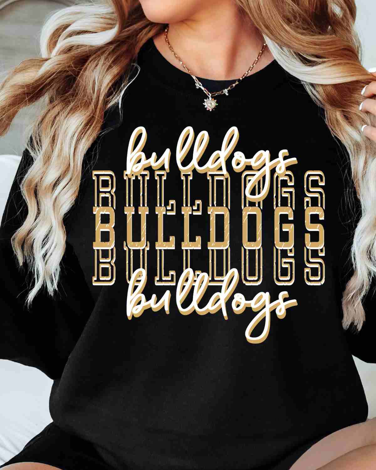 Bulldogs Repeating DTF Transfer