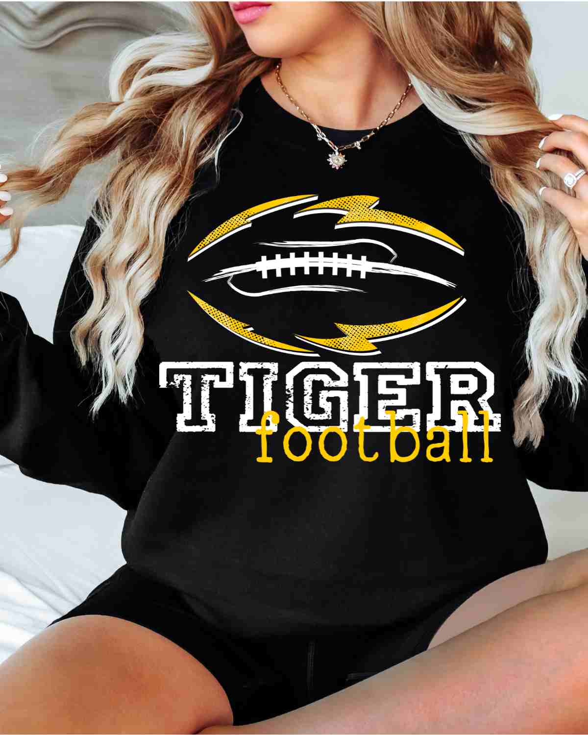 Tiger Football Tribal DTF Transfer
