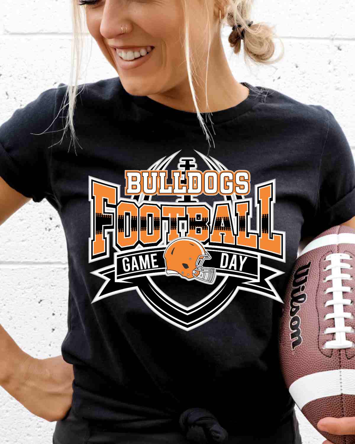 Bulldogs Football Game Day Banner DTF Transfer
