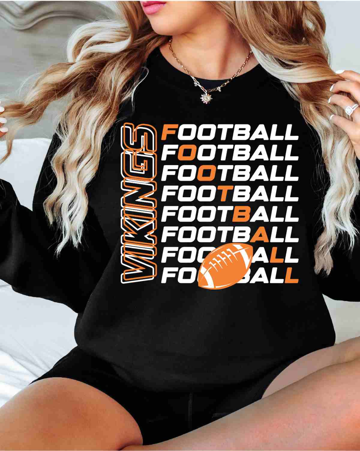 Vikings Football Repeat DTF Transfer