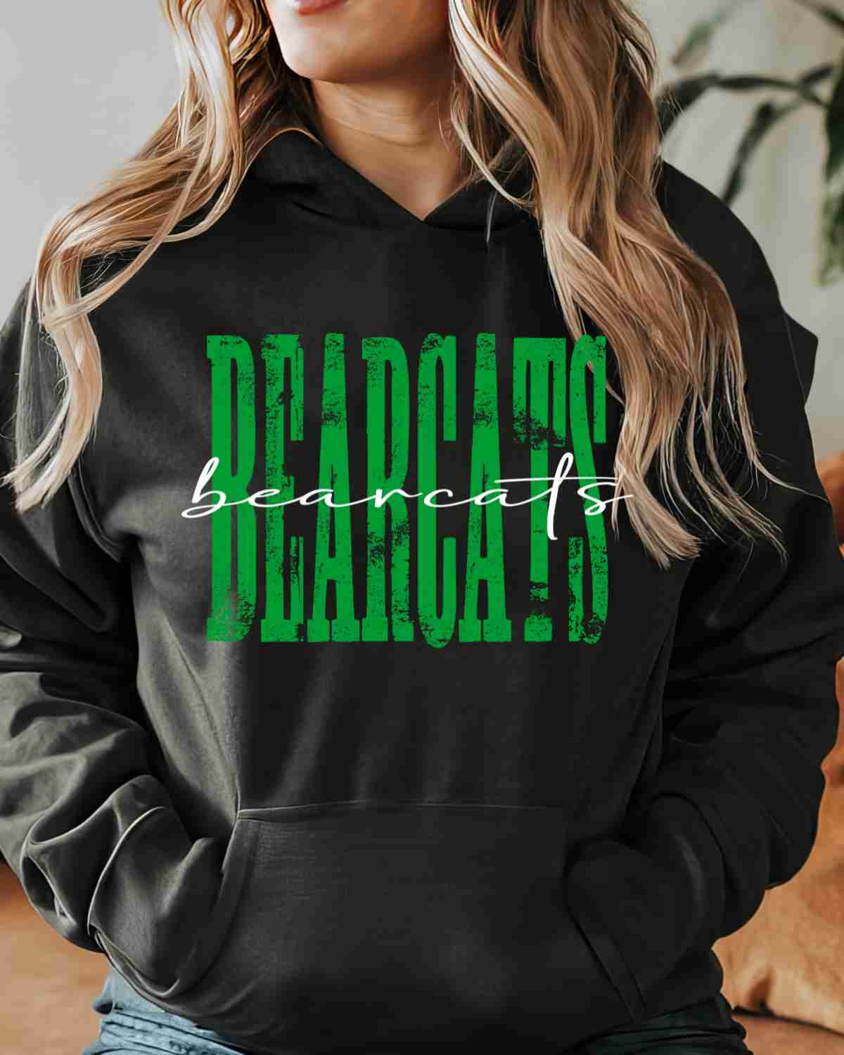 Bearcats Distressed DTF Transfer