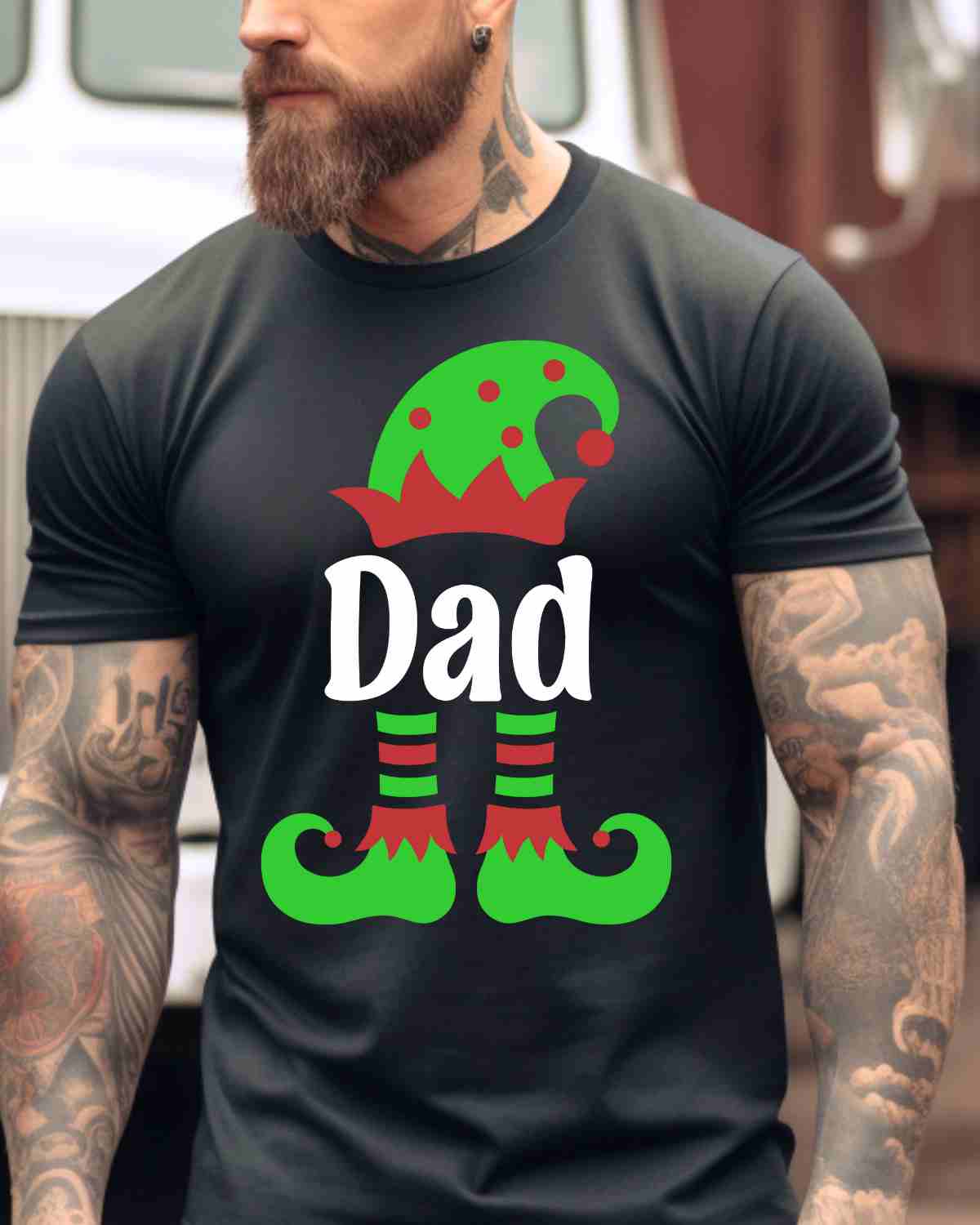 Custom Name Elf DTF Transfer