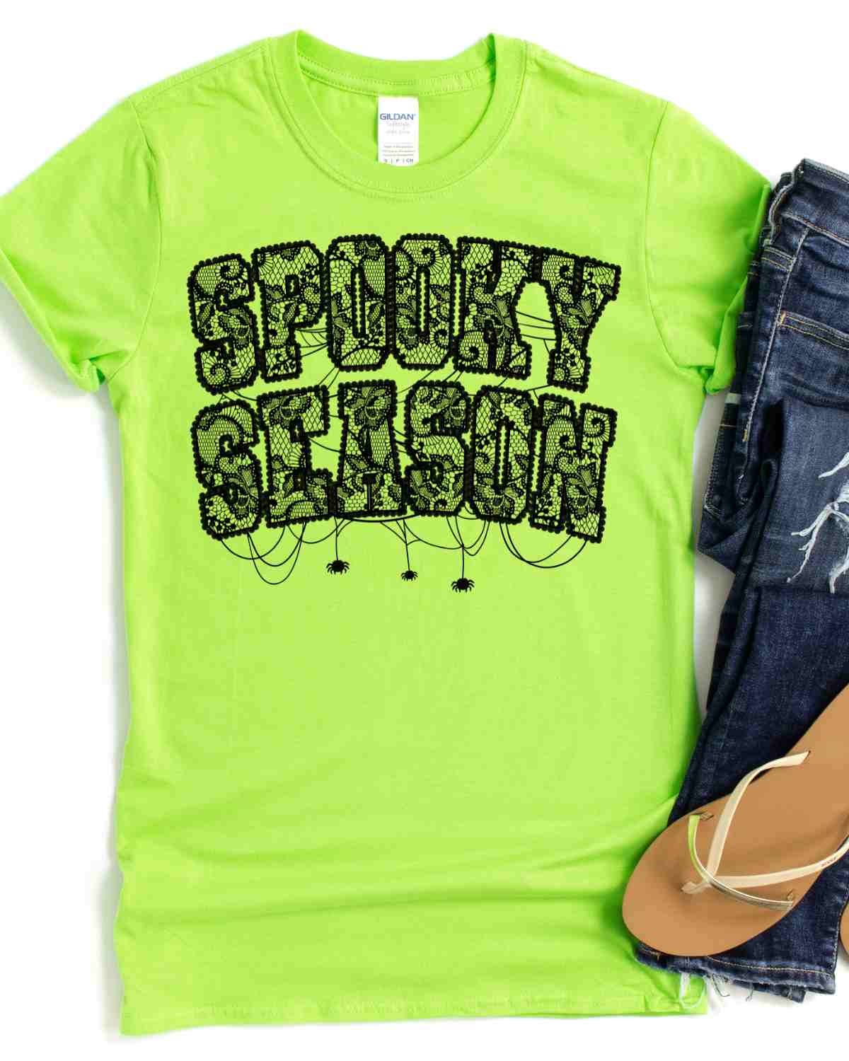 Spooky Season Lace DTF Transfer