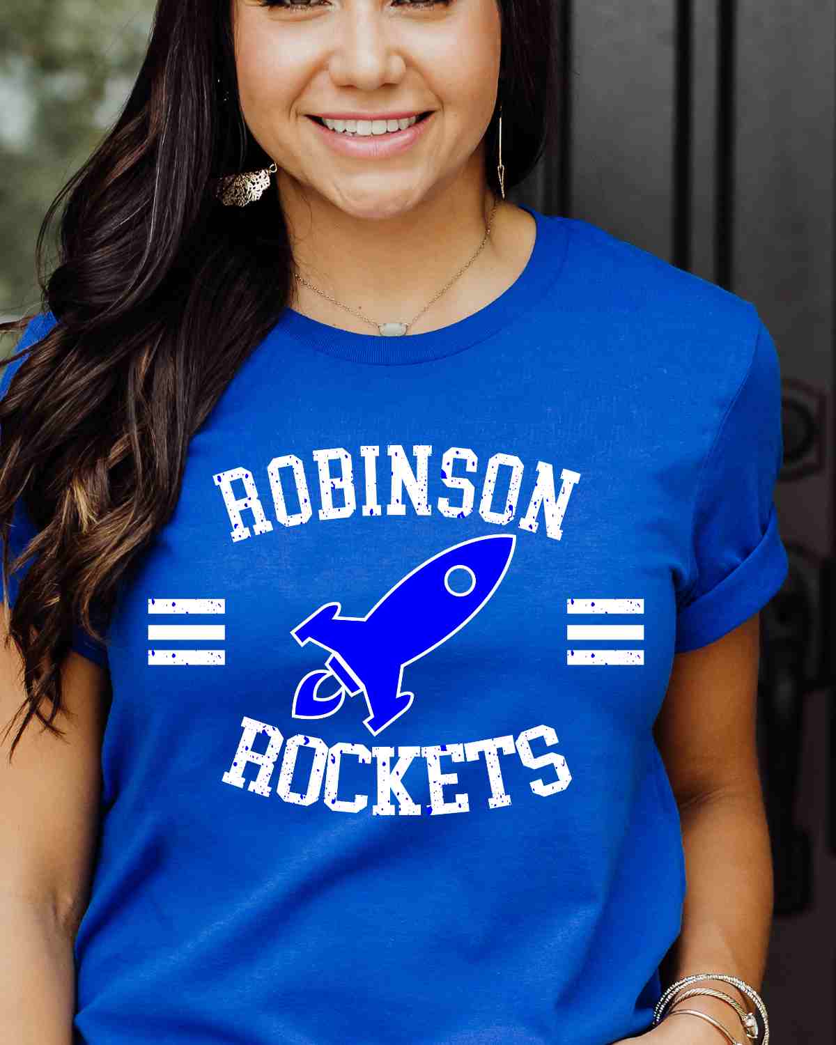 Robinson Rockets Circle Logo DTF Transfer
