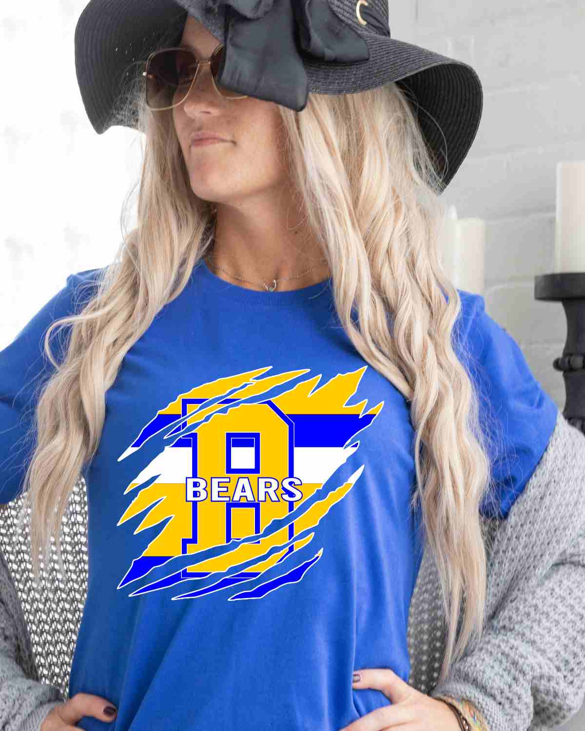 Bears Swash Claw Mark DTF Transfer