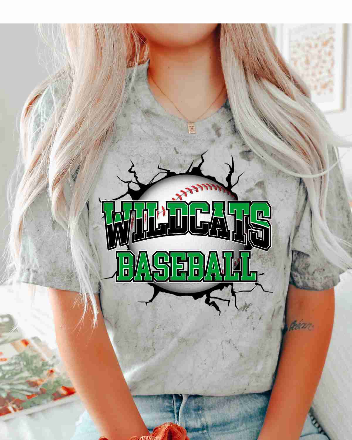 Wildcats Baseball Break Through DTF Transfer