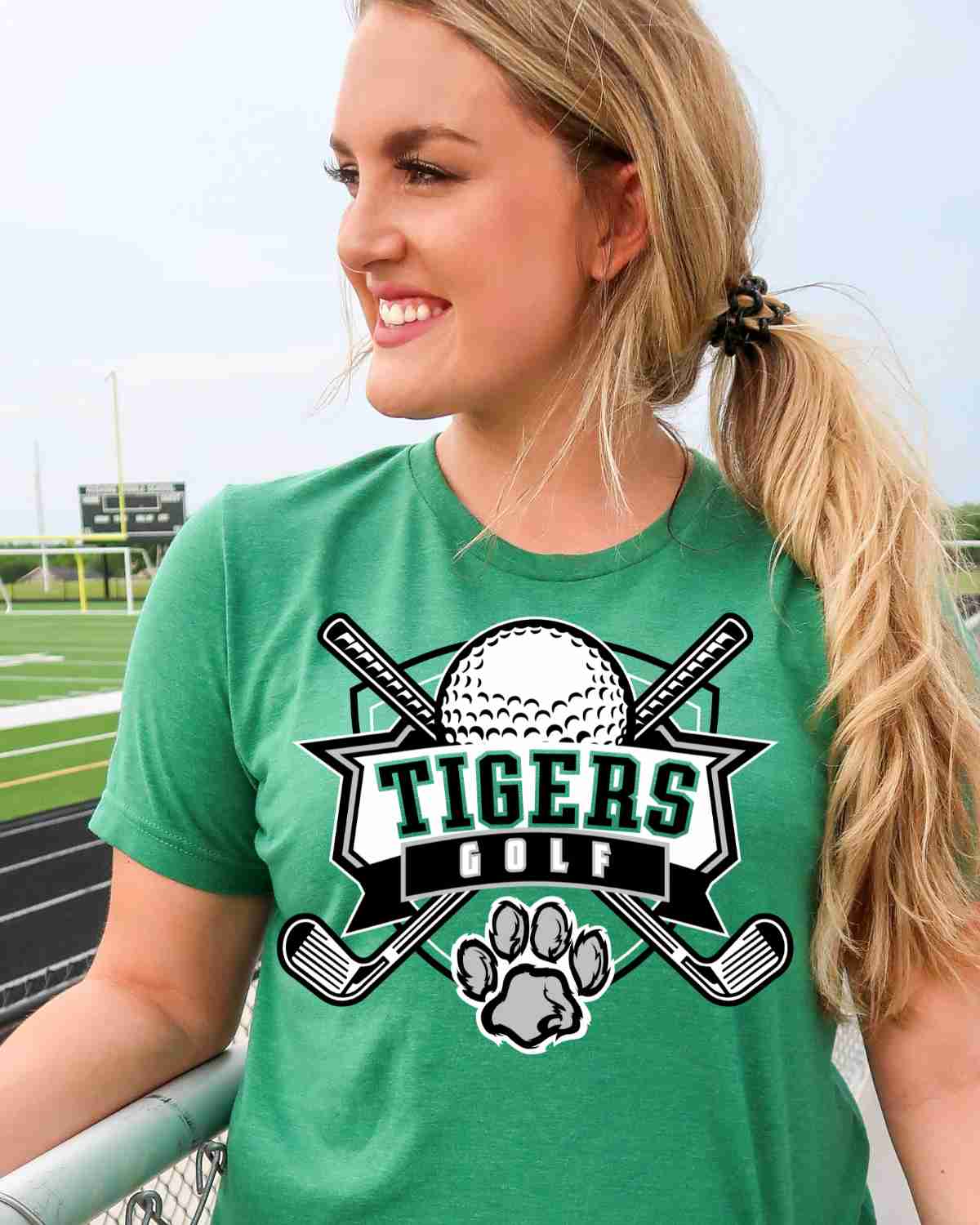 Tigers Golf Badge DTF Transfer