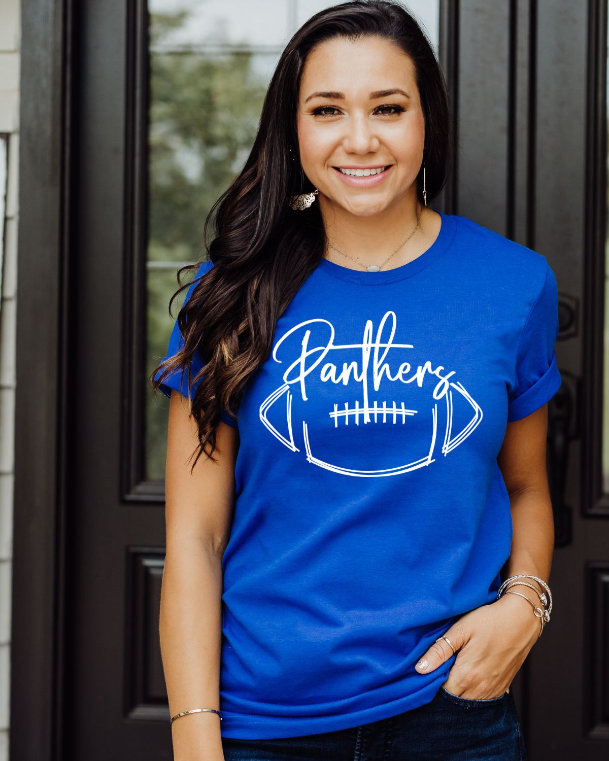 Custom Mascot Football Lines DTF Transfer