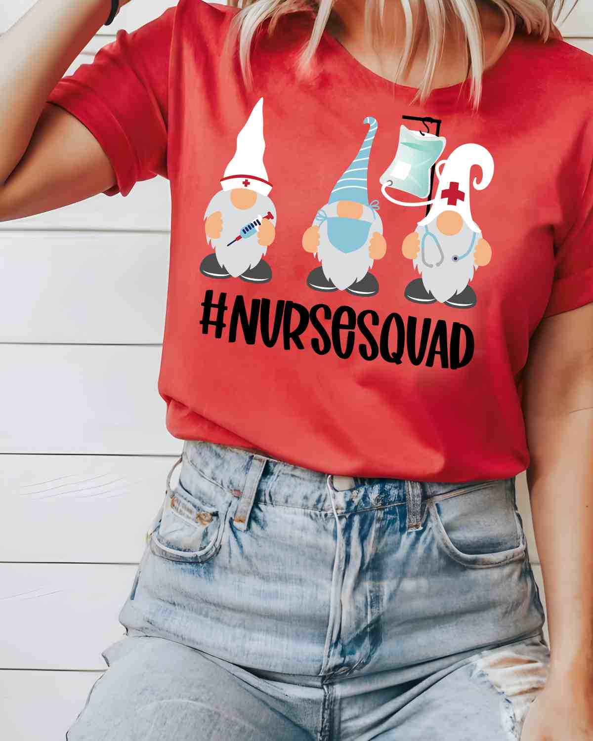 #NurseSquad Gnomes DTF Transfer