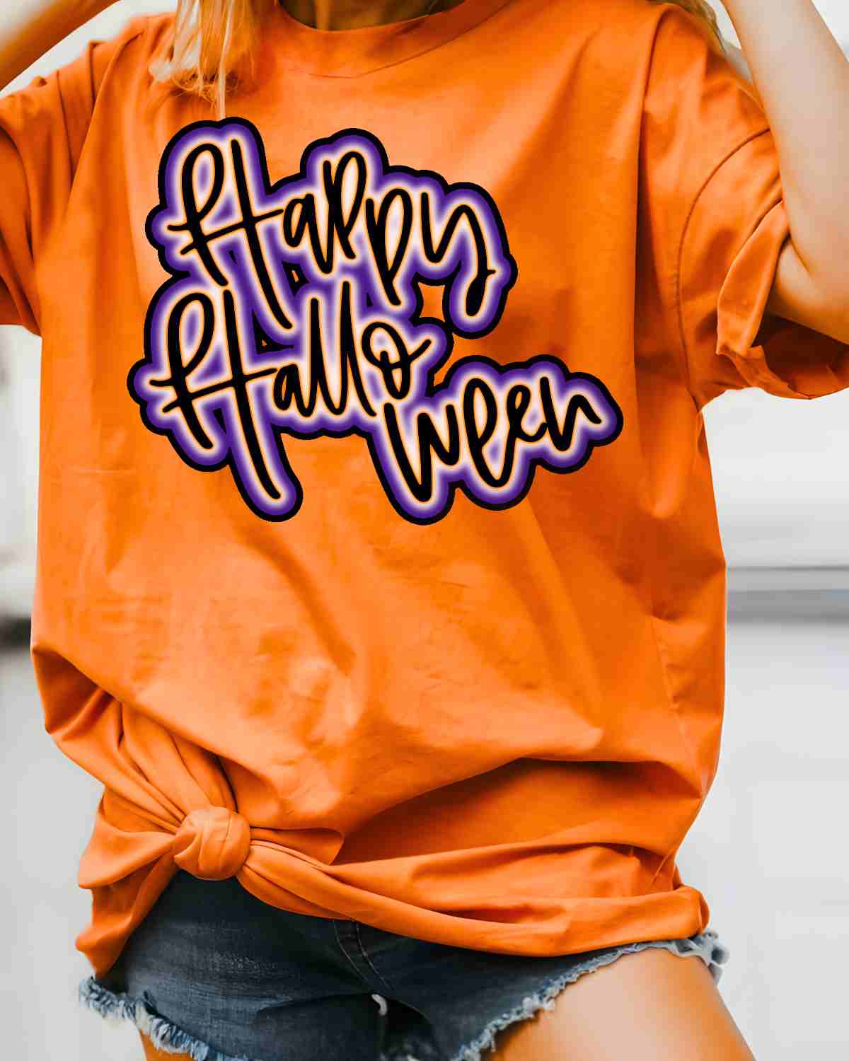 Happy Halloween DTF Transfer