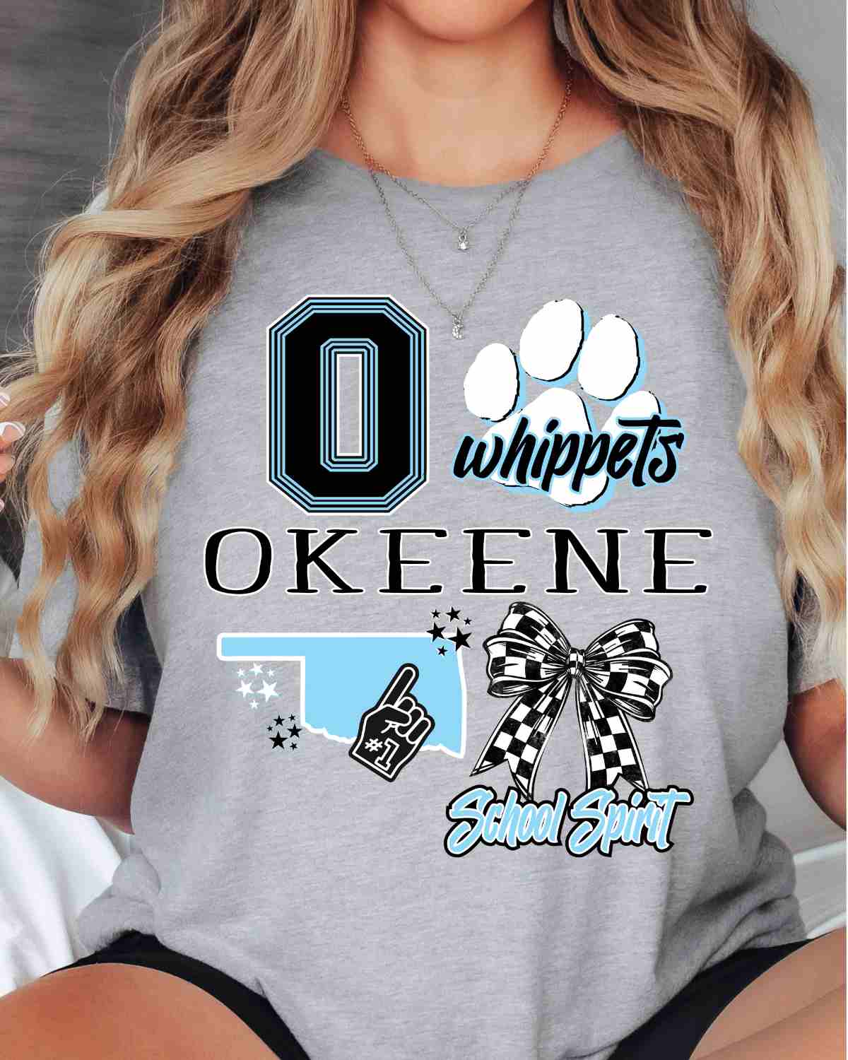 Okeene Whippets Things DTF Transfer