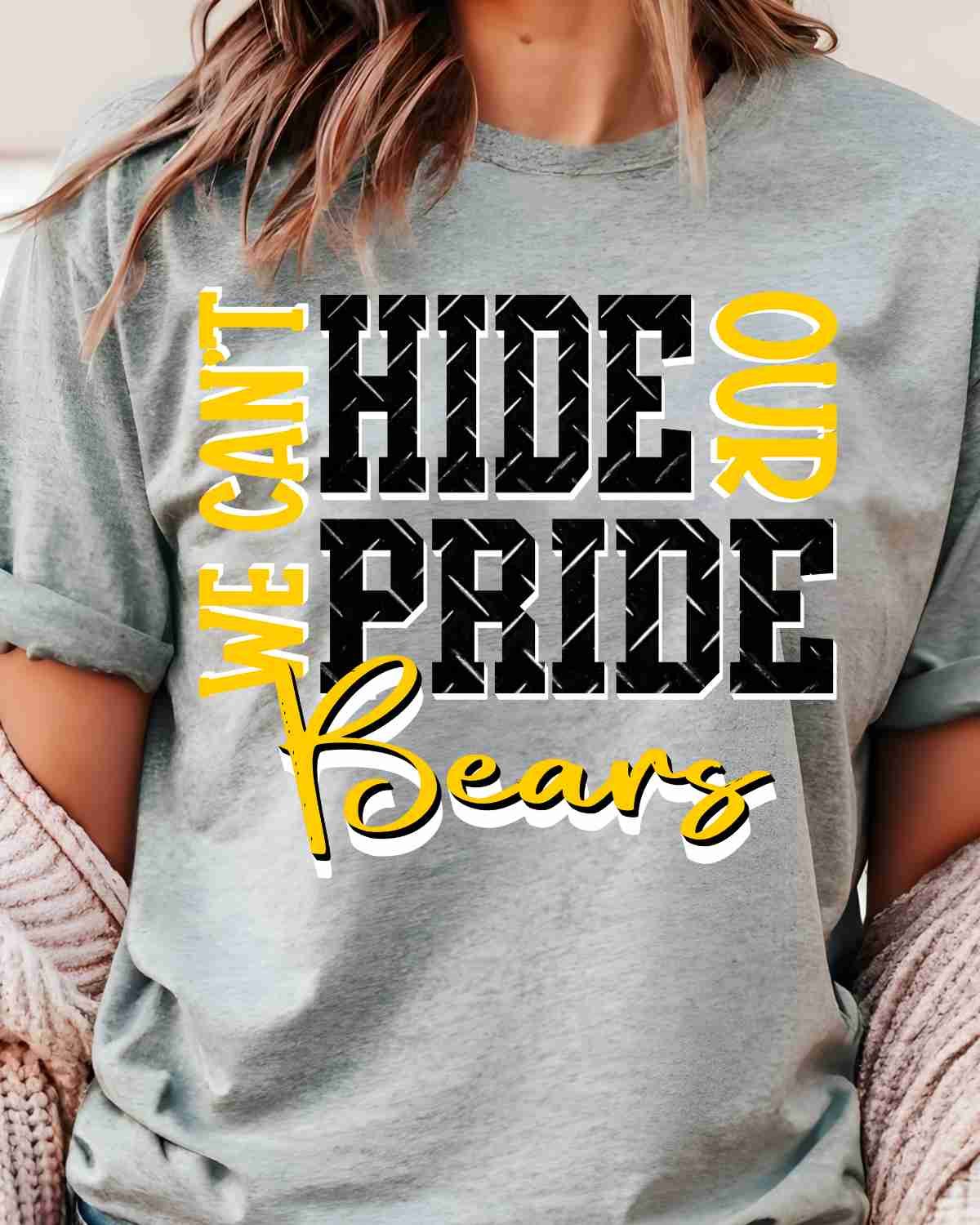 We Can't Hide Our Pride Bears DTF Transfer