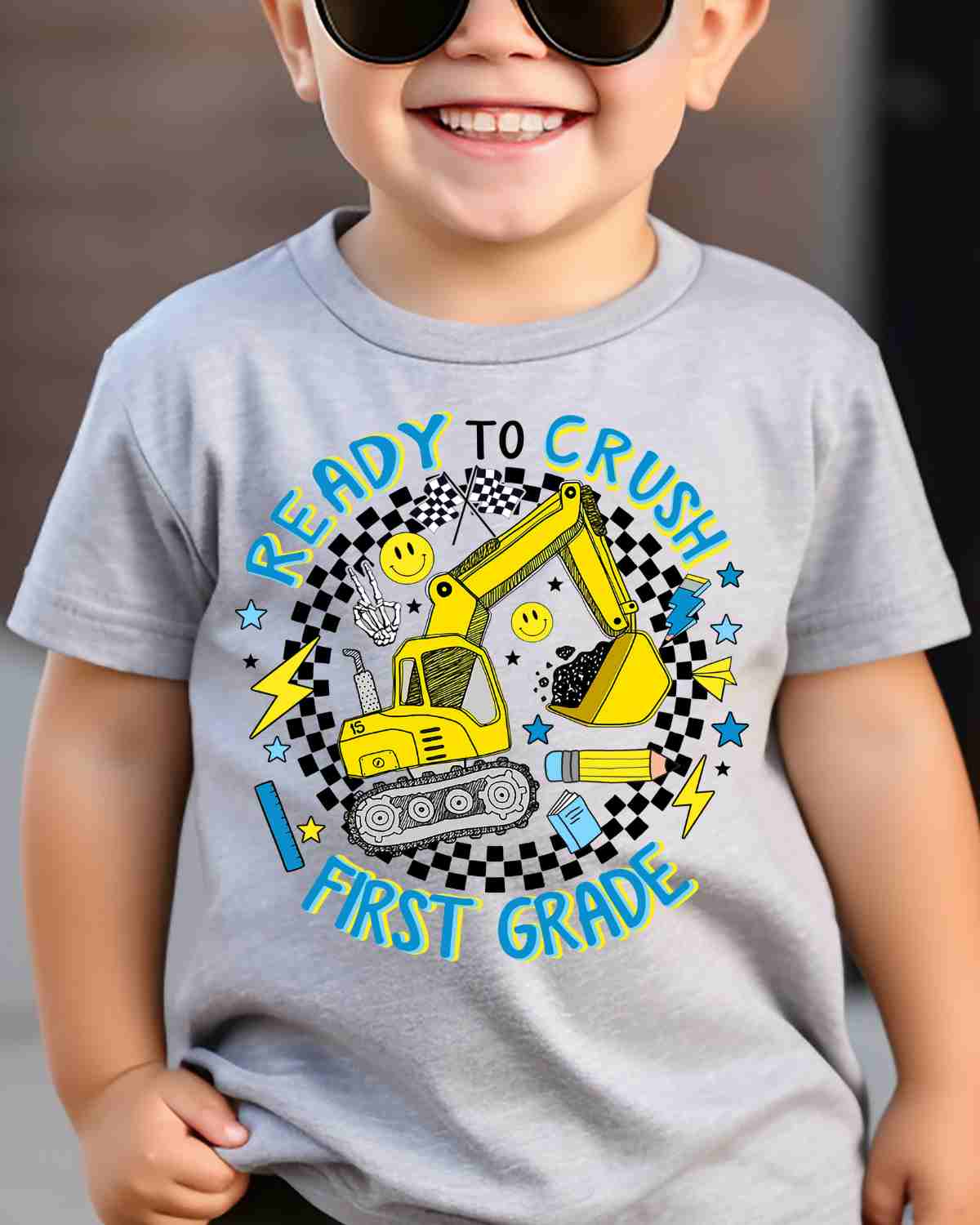 Ready to Crush Grade Tractor DTF Transfer