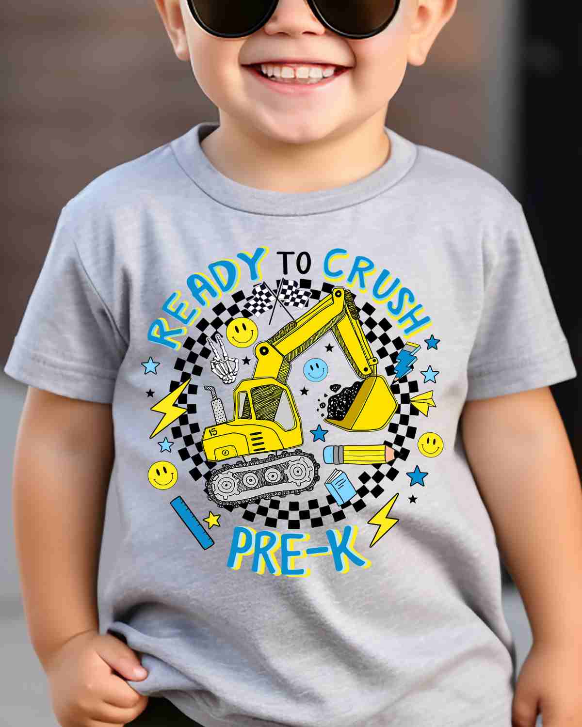 Ready to Crush Grade Tractor DTF Transfer