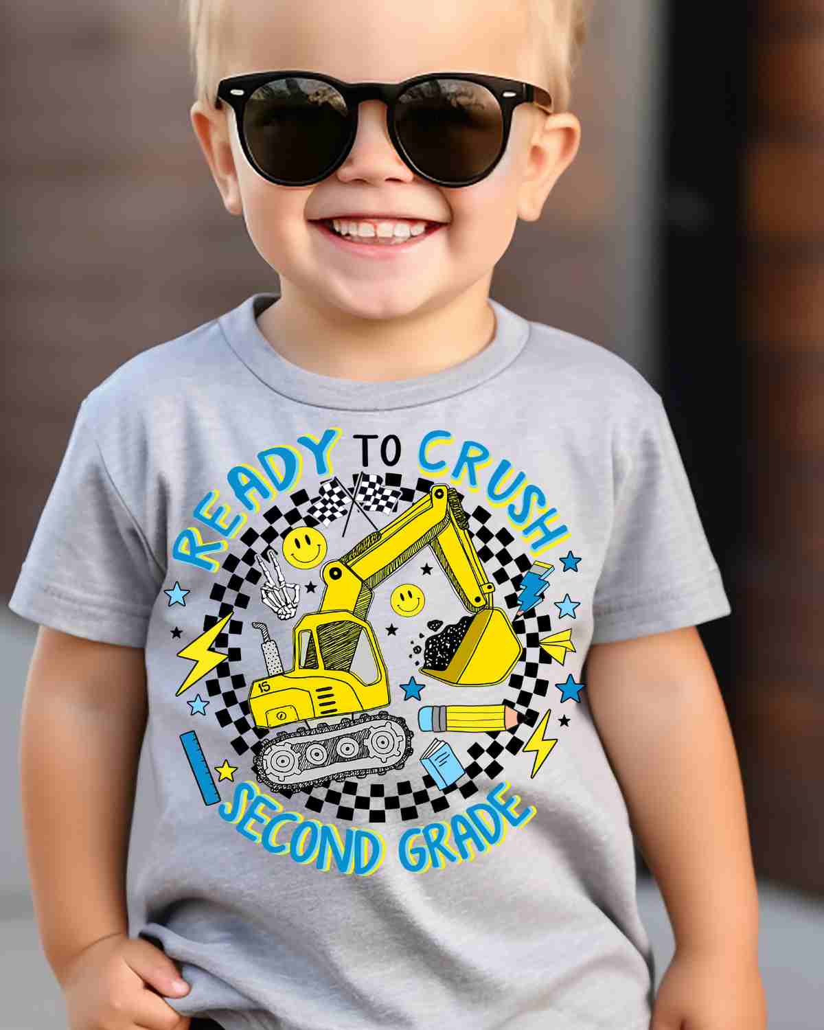 Ready to Crush Grade Tractor DTF Transfer