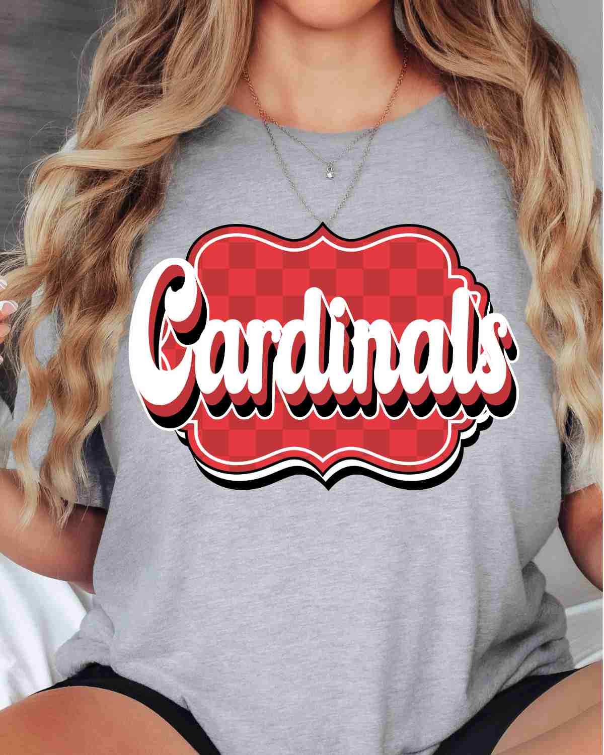 Cardinals Retro Bracket DTF Transfer