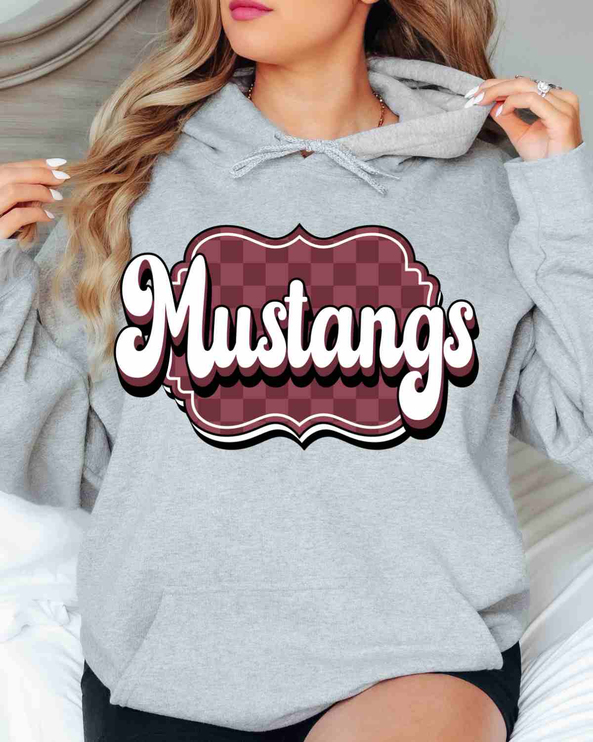 Mustangs Retro Bracket DTF Transfer