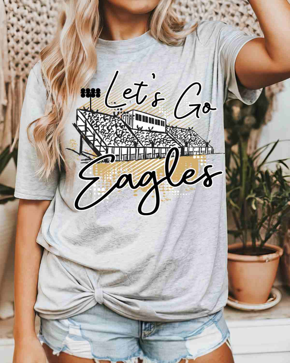 Let's Go Eagles Stadium DTF Transfer