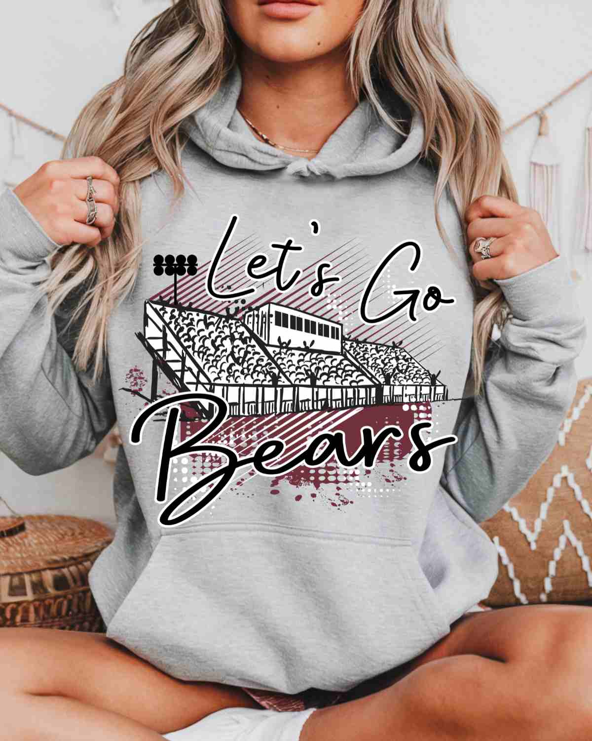 Let's Go Bears Stadium DTF Transfer