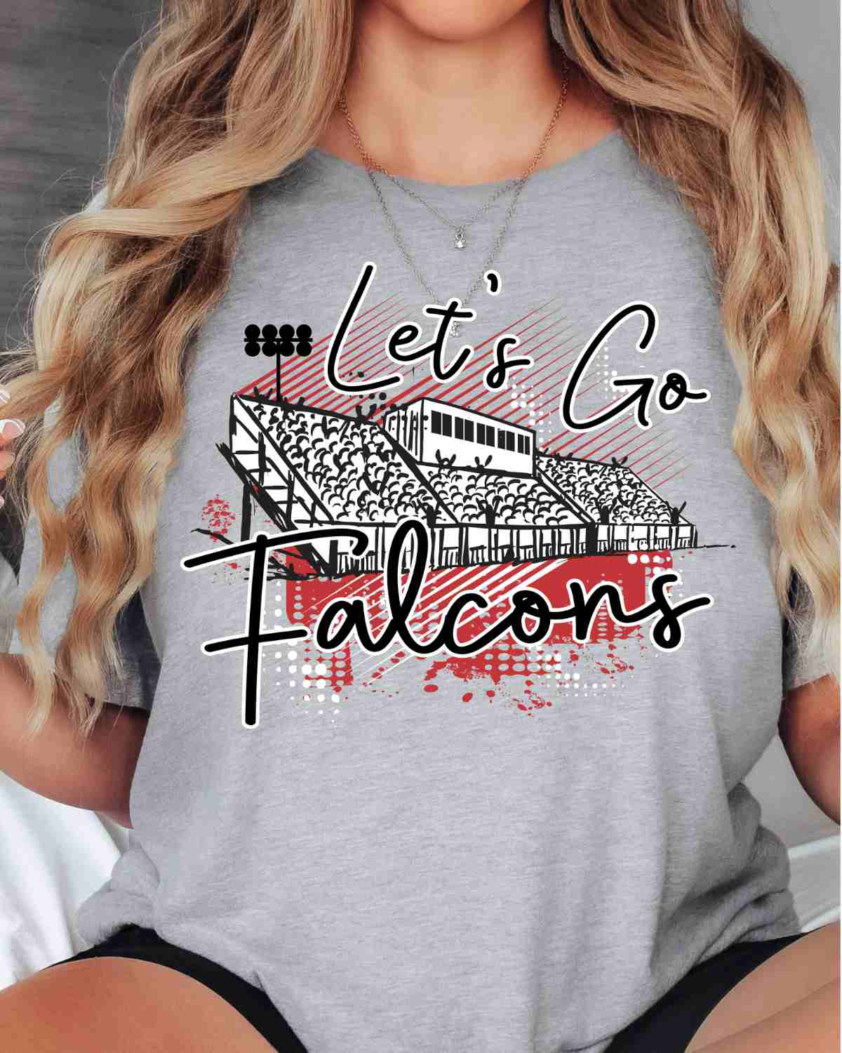 Let's Go Falcons Stadium DTF Transfer