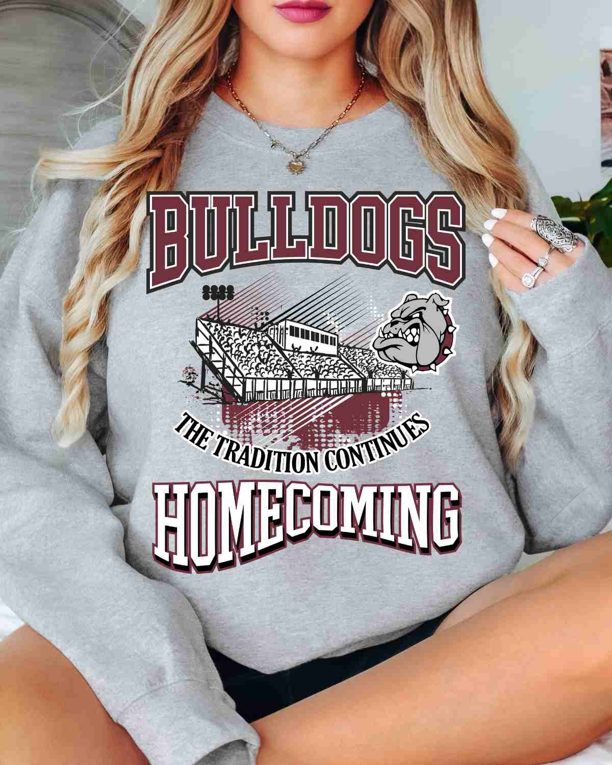 Bulldogs Homecoming Tradition DTF Transfer