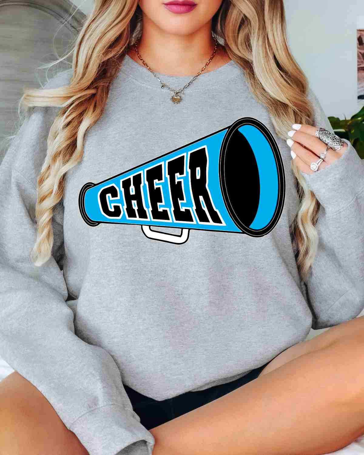 Cheer Megaphone DTF Transfer