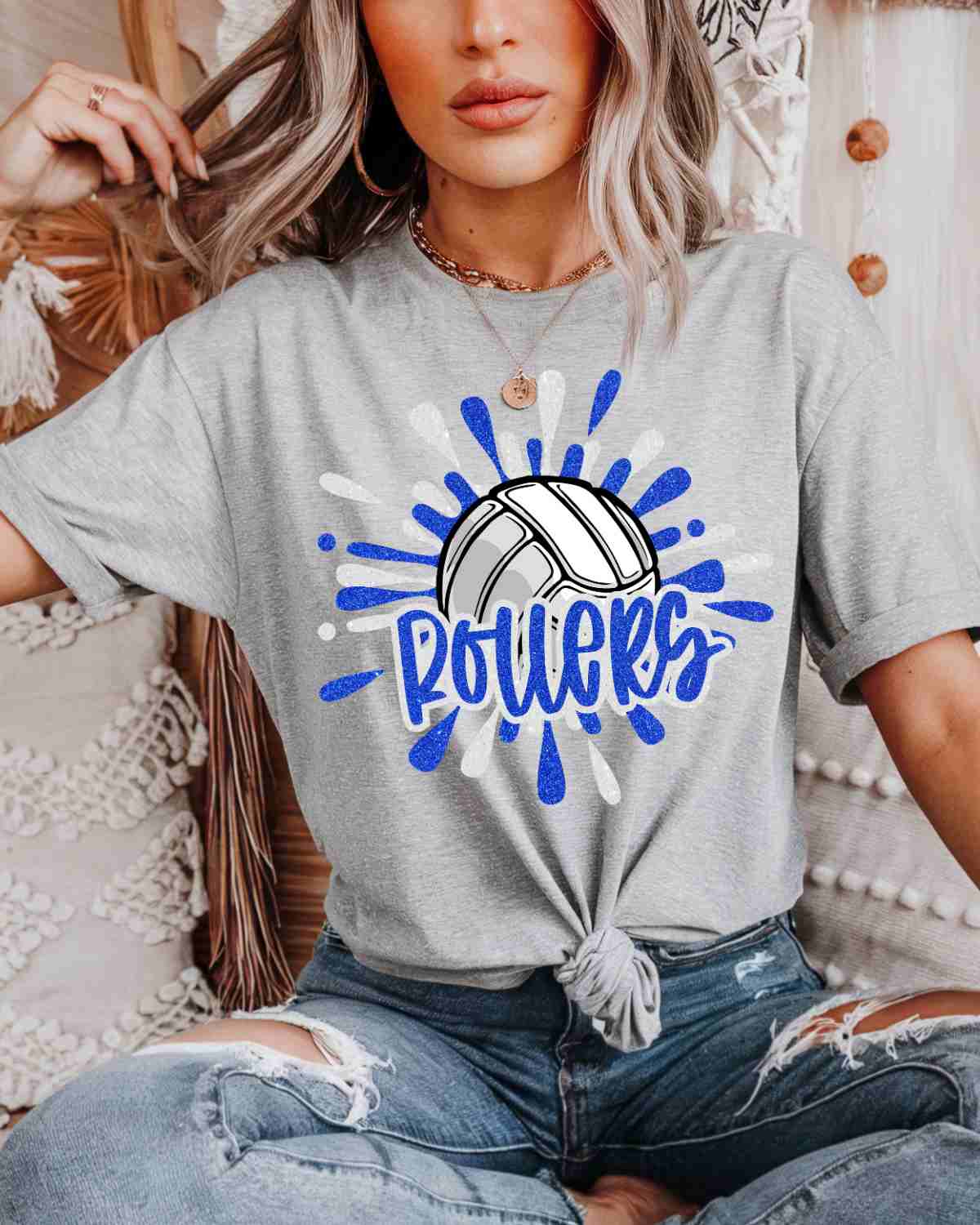 Rollers Volleyball Splatter DTF Transfer