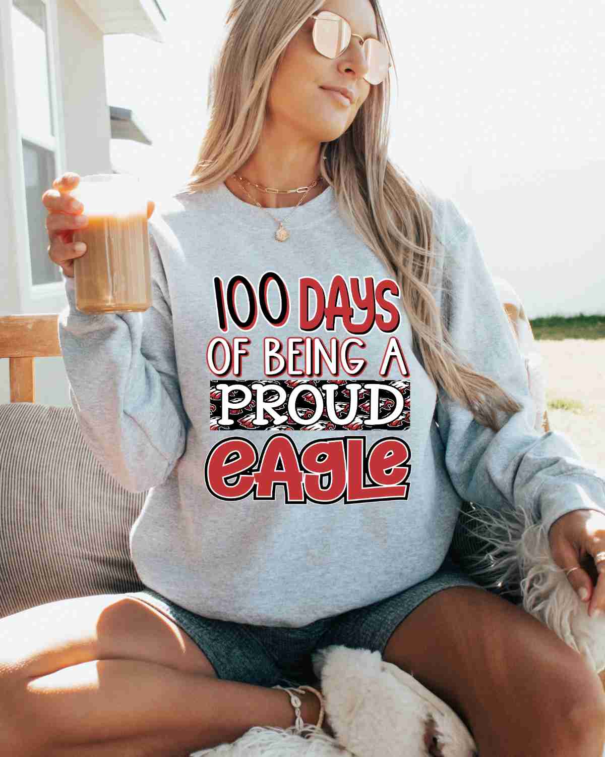 100 Days of Being a Eagle DTF Transfer