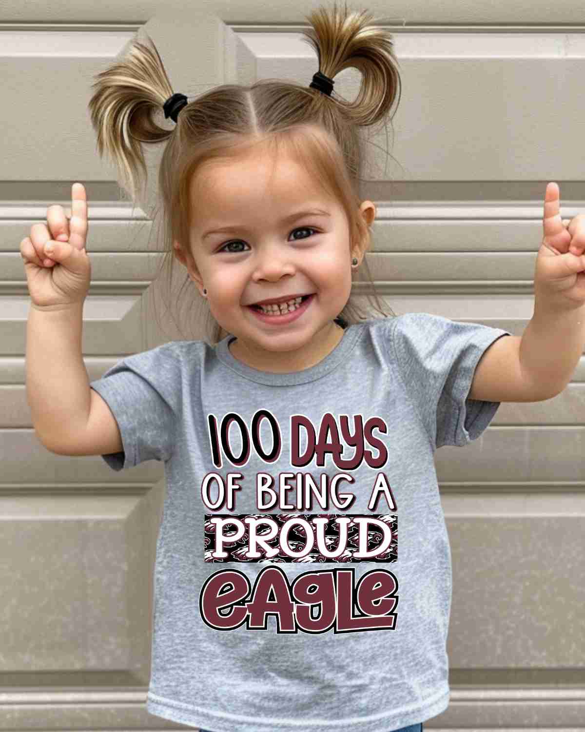 100 Days of Being a Eagle DTF Transfer