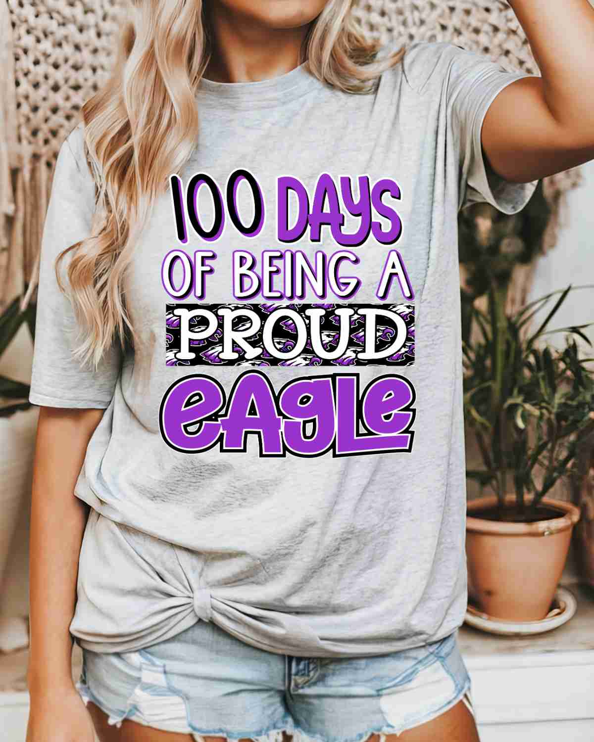 100 Days of Being a Eagle DTF Transfer