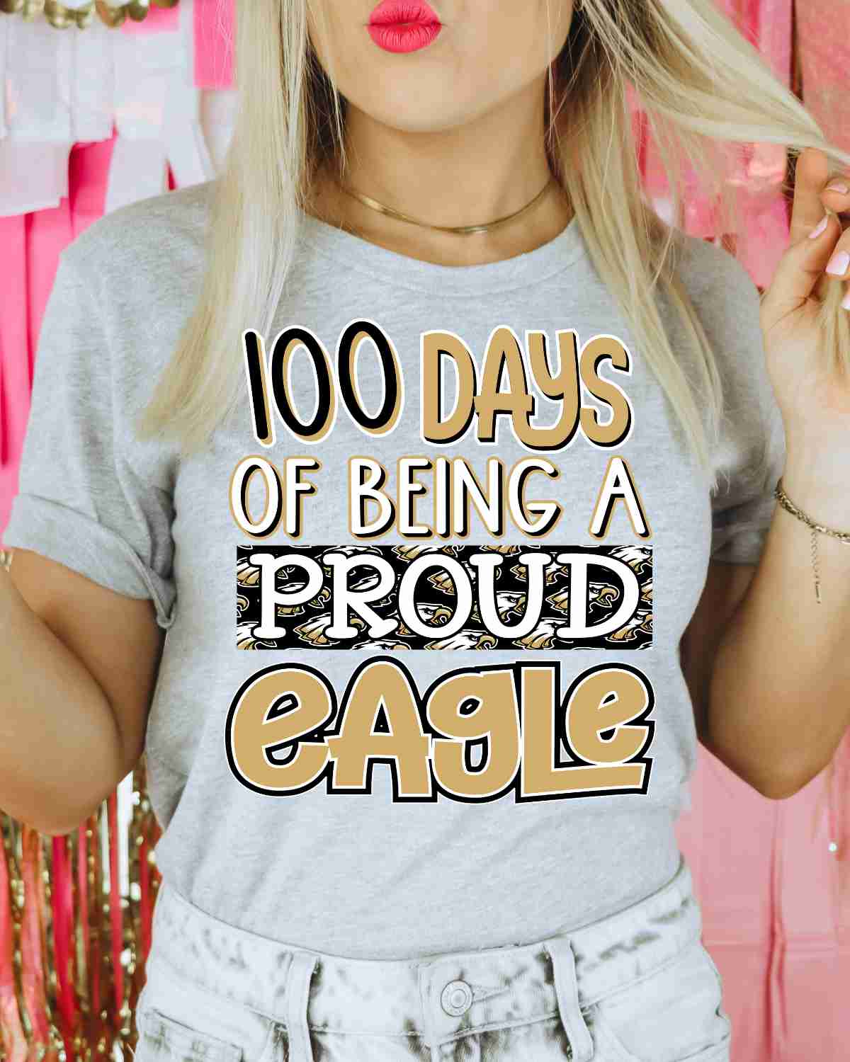 100 Days of Being a Eagle DTF Transfer
