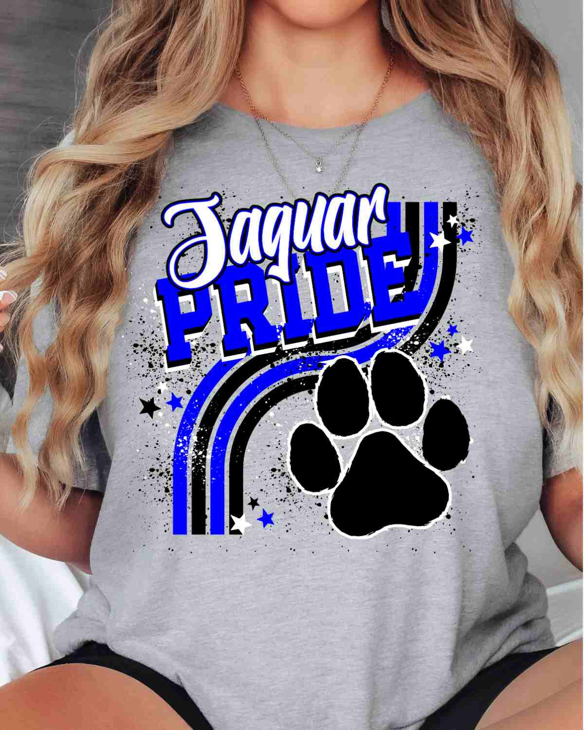 Jaguar Pride Wavy Stripes DTF Transfer
