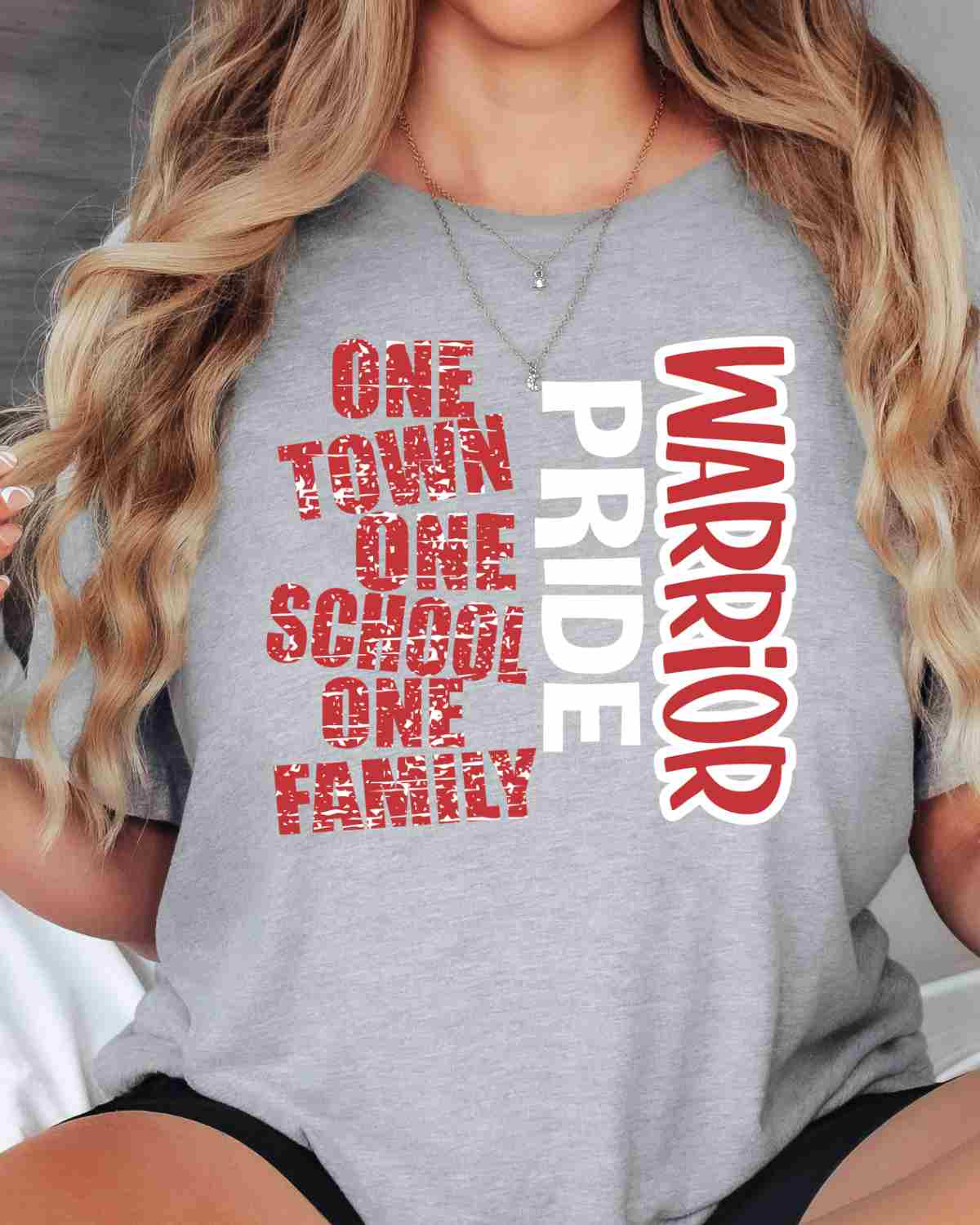 One Town One School Warrior Pride DTF Transfer