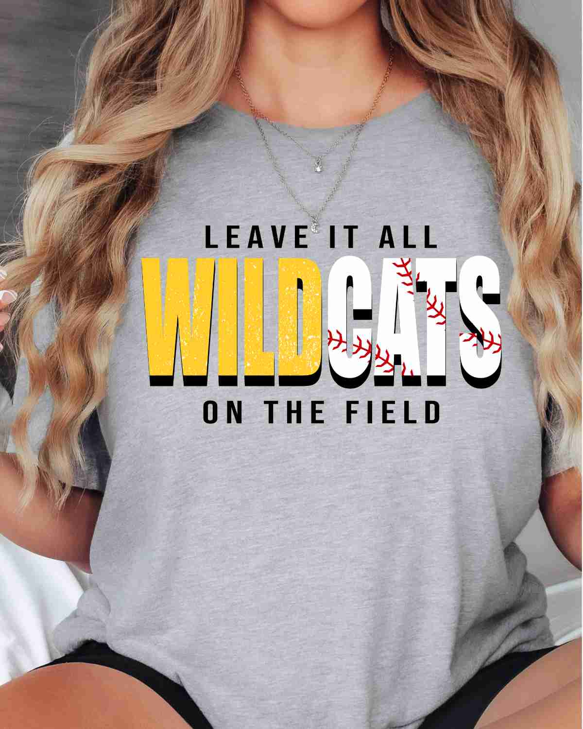 Wildcats Baseball Leave it on the Field DTF Transfer