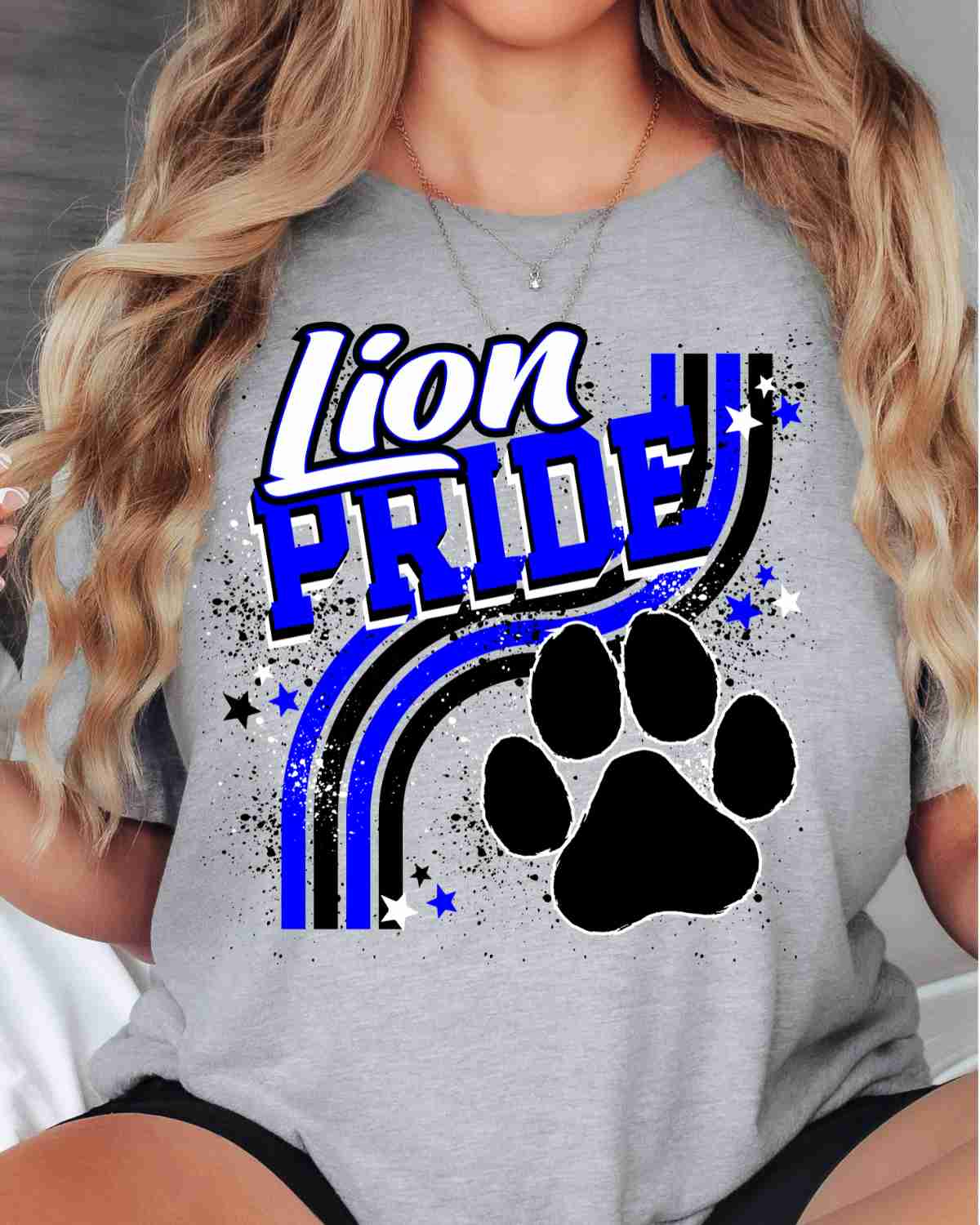 Lion Pride Wavy Stripes Tshirt