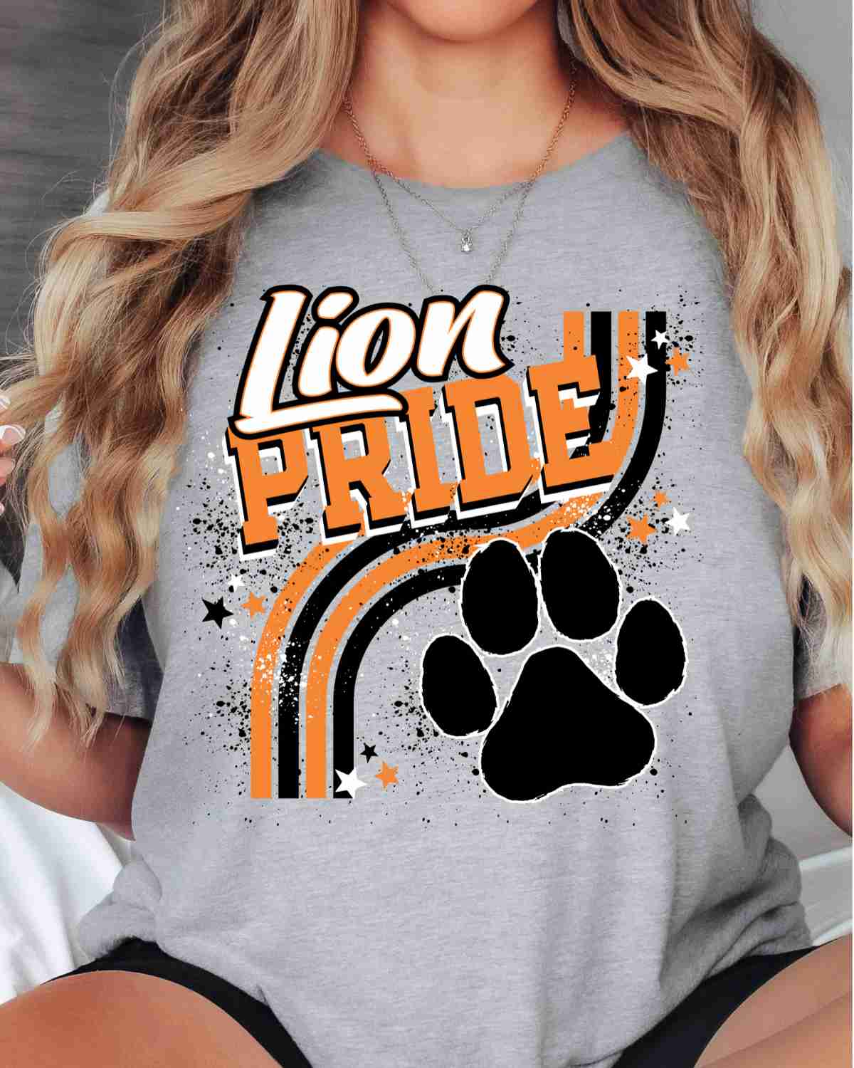 Lion Pride Wavy Stripes Tshirt