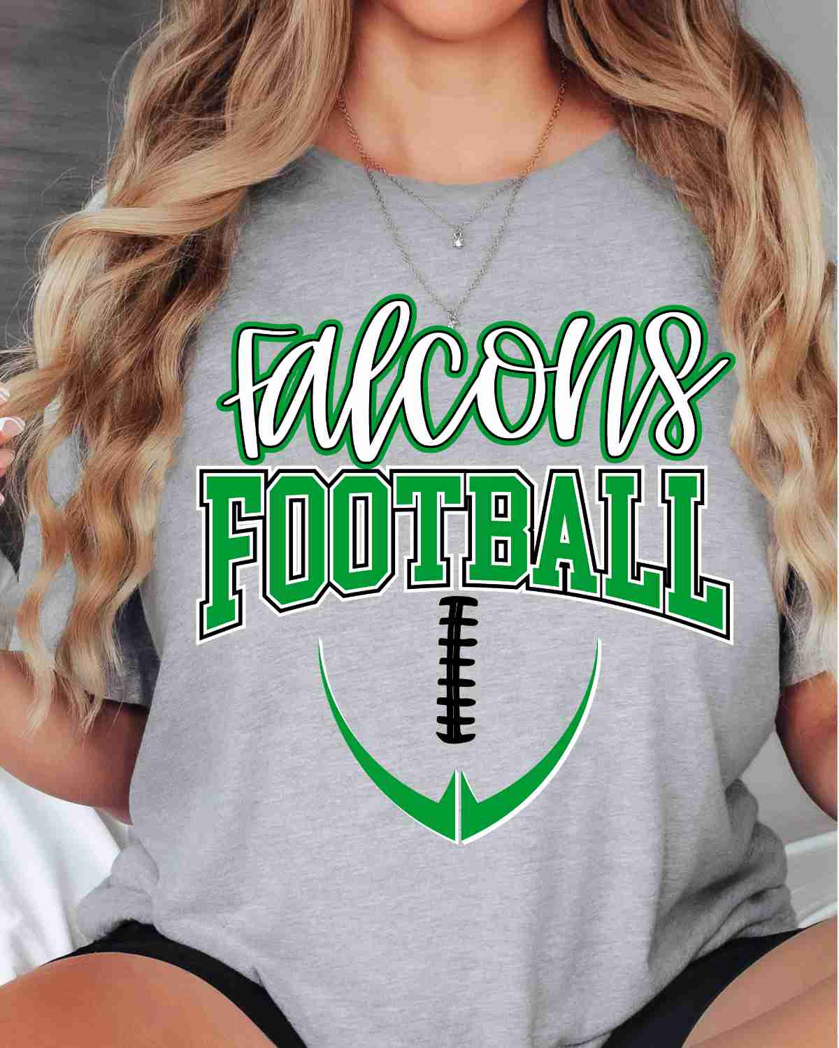 Falcons Half Football DTF Transfer